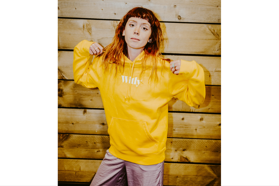 Willy - Hoodie - Geel - Maat M - afbeelding 1
